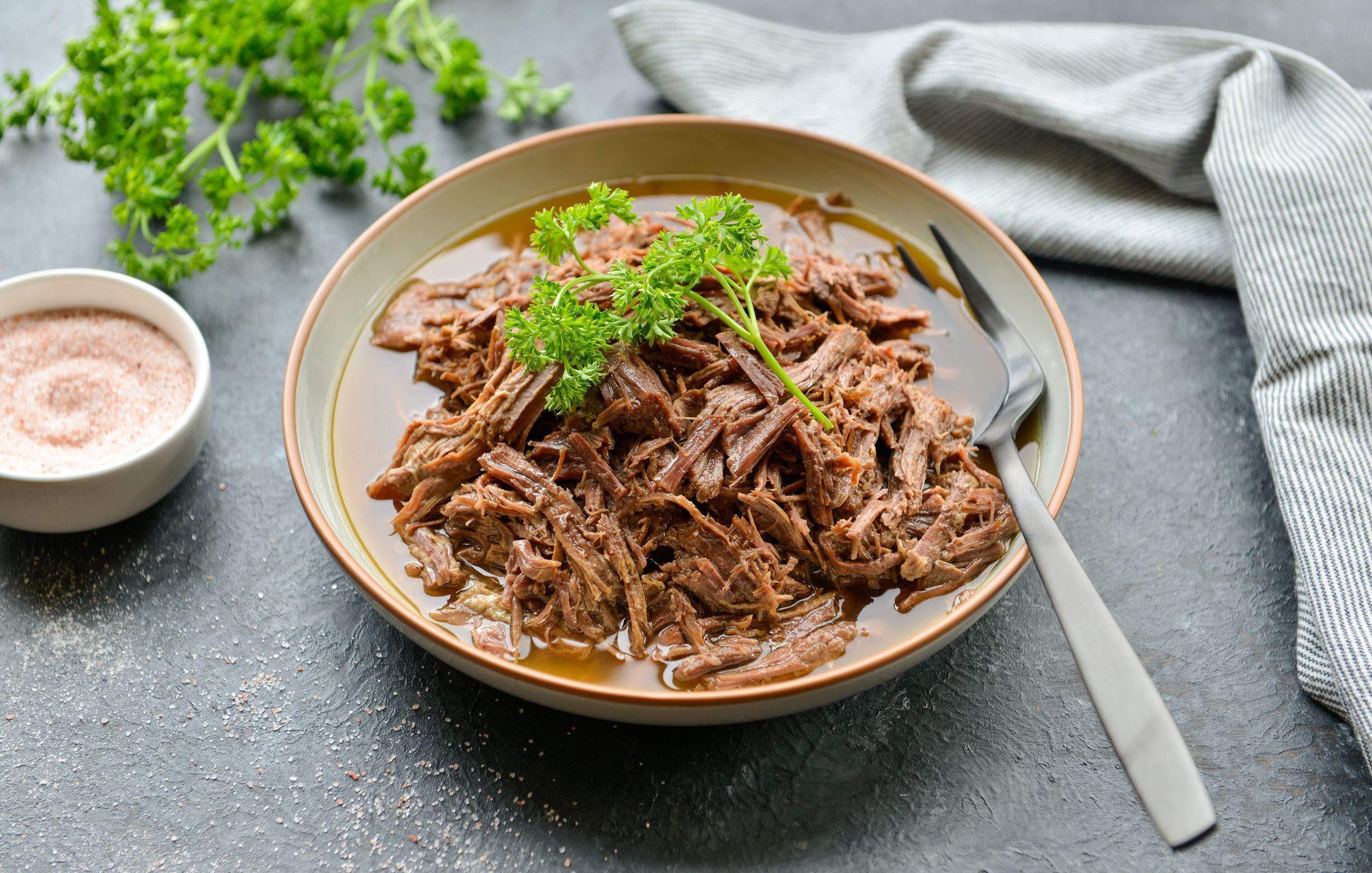 Instant Pot Shredded Beef Nourishing Meals